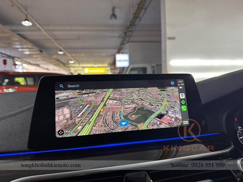 Màn hình Apple Carplay trên G30